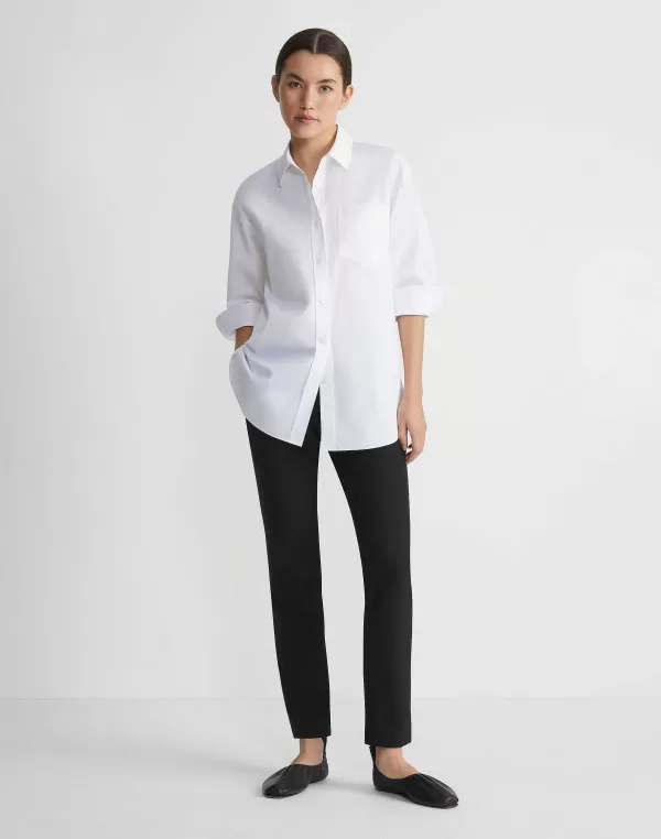 Women Lafayette 148 New York Acclaimed Stretch Essex Slim Pant