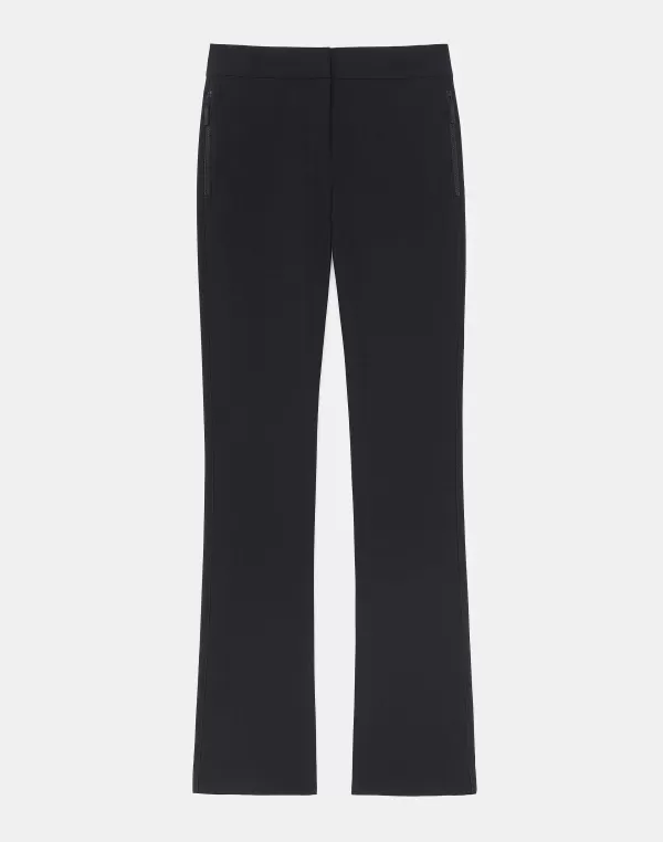 Women Lafayette 148 New York Acclaimed Stretch Manhattan Slim Flared Pant