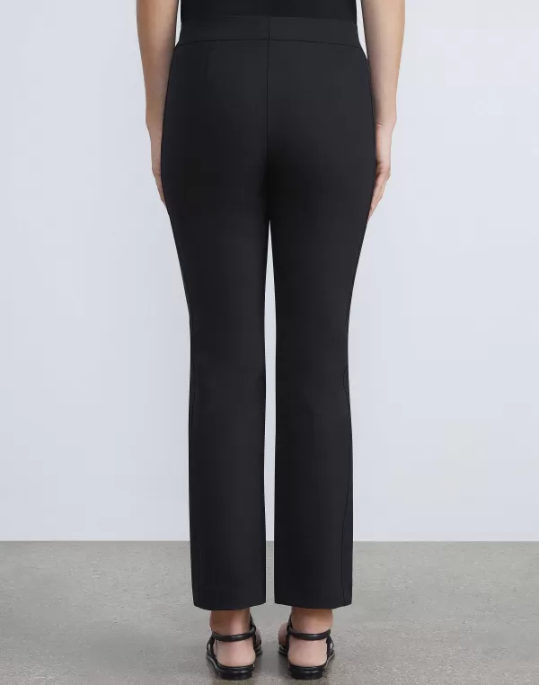 Women Lafayette 148 New York Acclaimed Stretch Manhattan Slim Flared Pant