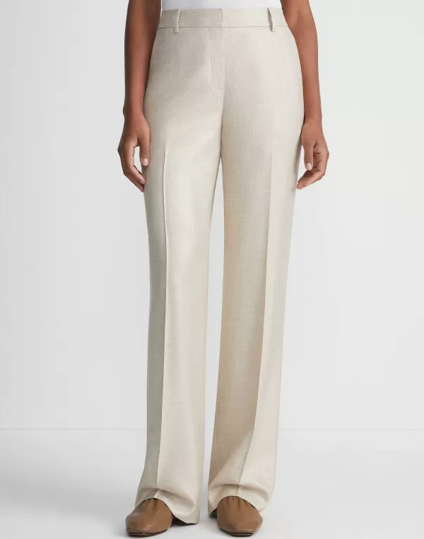 Women Lafayette 148 New York Bamboo Viscose Twill Gates Pant