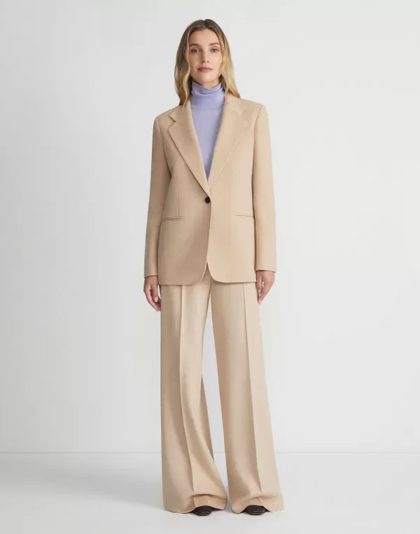 Women Lafayette 148 New York Camel Hair Blazer