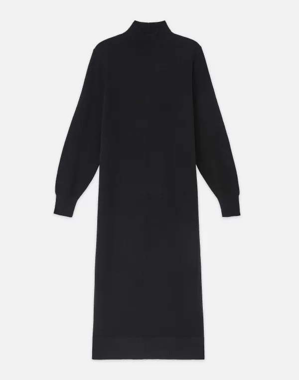 Women Lafayette 148 New York Cashmere Blouson Sleeve Dress