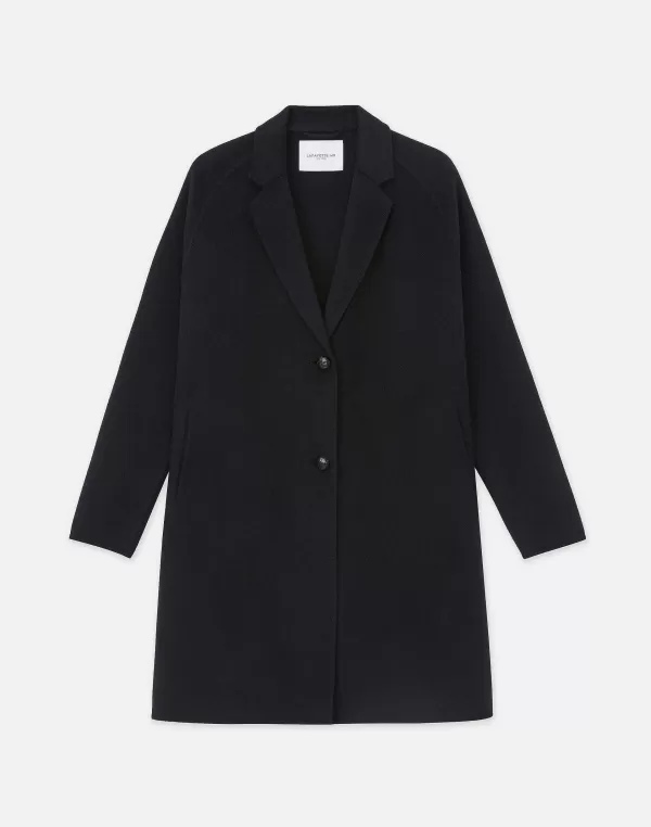 Women Lafayette 148 New York Cashmere Double Face Oversized Car Coat