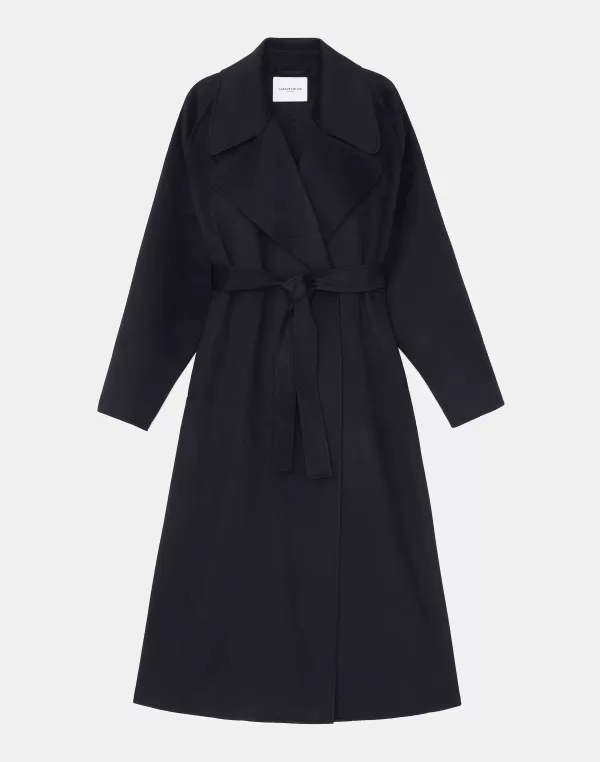 Women Lafayette 148 New York Double Face Cashmere Oversized Trench Coat