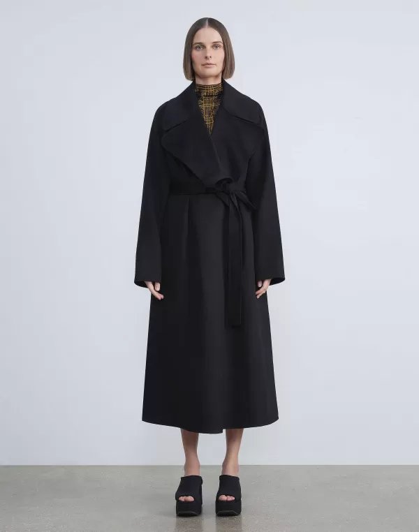 Women Lafayette 148 New York Double Face Cashmere Oversized Trench Coat