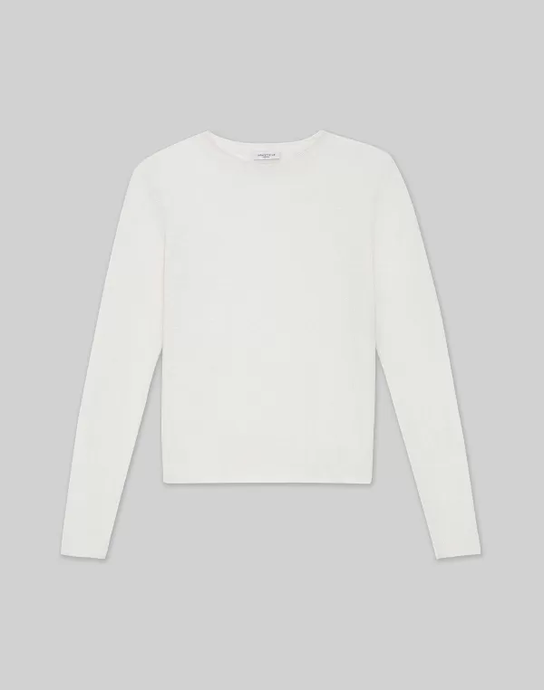 Women Lafayette 148 New York Fine Gauge Cashmere Sweater