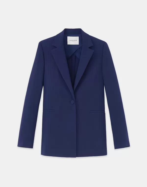 Women Lafayette 148 New York Finesse Crepe Blazer