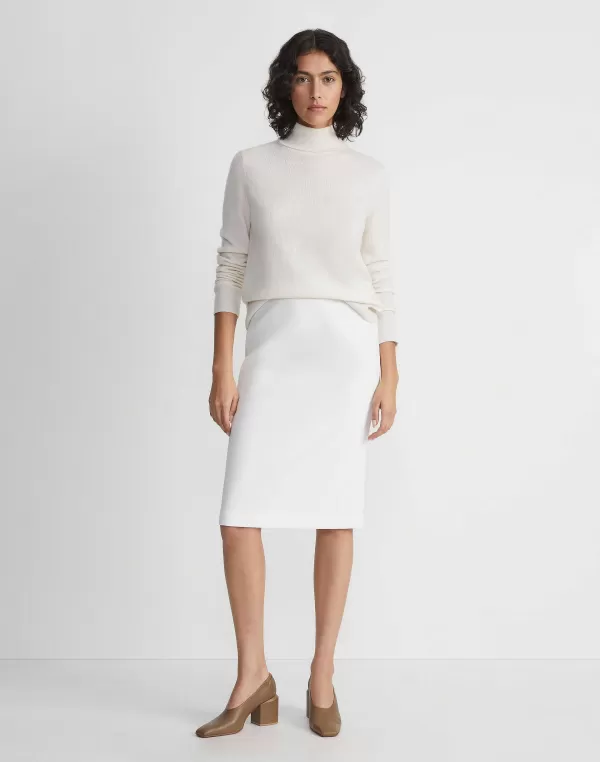 Women Lafayette 148 New York Finesse Crepe Pencil Skirt