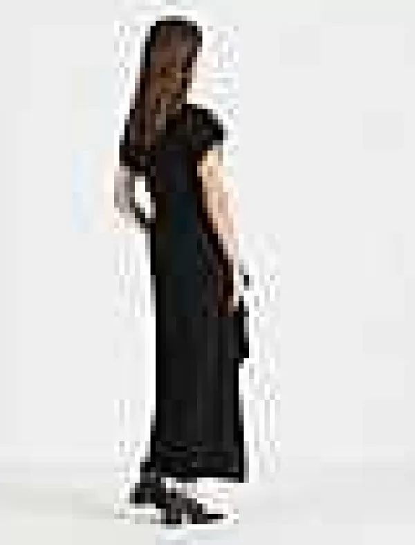 Women Lafayette 148 New York Finesse Crepe Tie Front Dress