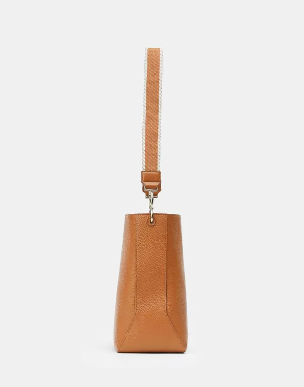 Women Lafayette 148 New York Grained Calfskin Leather 8 Knot Hobo—Small