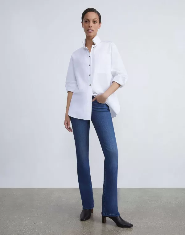 Women Lafayette 148 New York L148 Denim Mercer Kick-Flare Jean