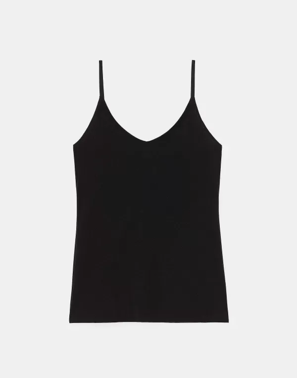 Women Lafayette 148 New York Mesh Jersey Camisole