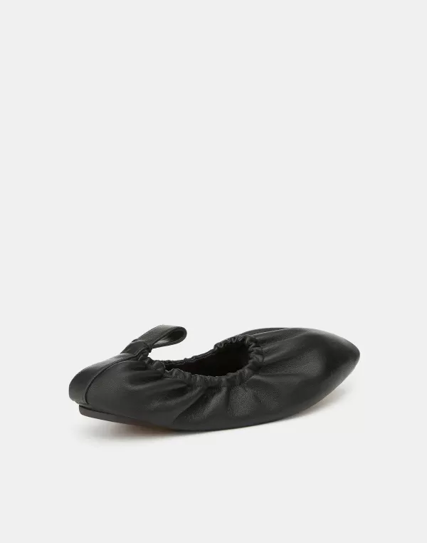 Women Lafayette 148 New York Nappa Leather Packable Ballet Flat