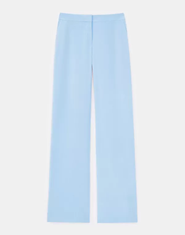 Women Lafayette 148 New York Organic Silk Stretch Crepe De Chine Sullivan Pant