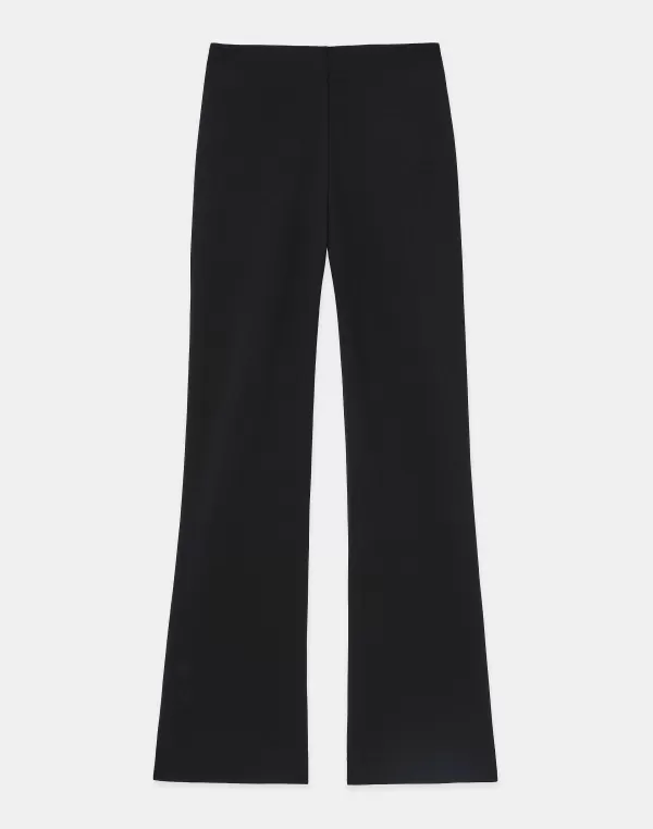 Women Lafayette 148 New York Punto Milano Gates Flared Ankle Pant