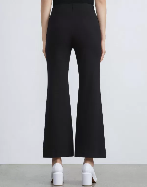 Women Lafayette 148 New York Punto Milano Gates Flared Ankle Pant