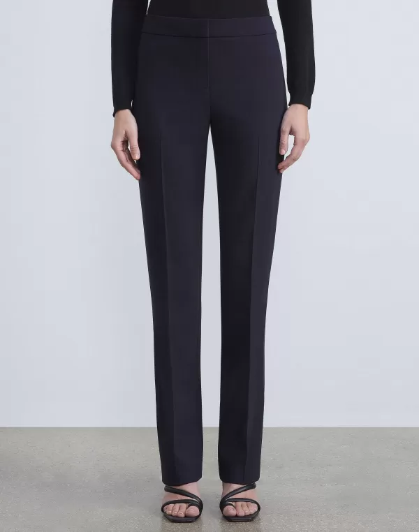 Women Lafayette 148 New York Responsible Wool Double Face Barrow Pant