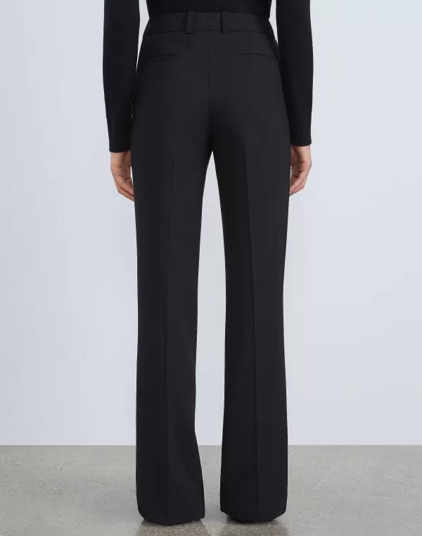 Women Lafayette 148 New York Responsible Wool Double Face Gates Pant