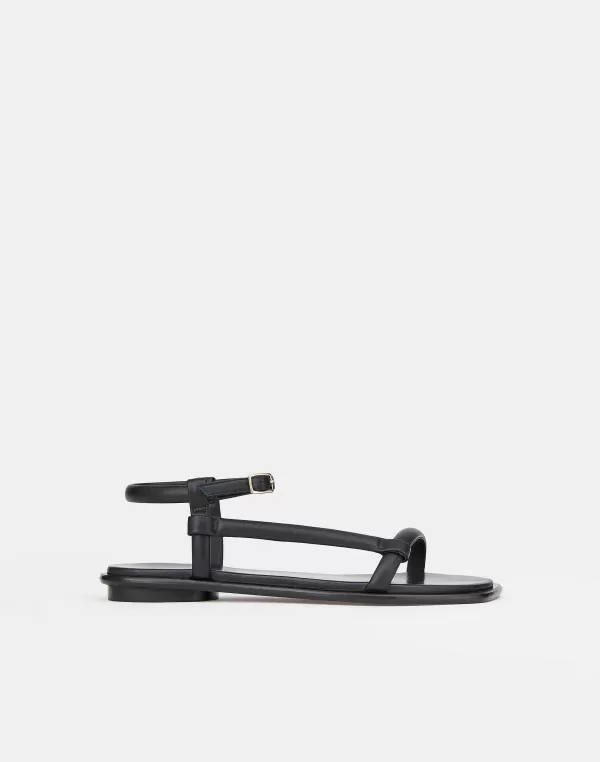 Women Lafayette 148 New York Soft Calfskin Leather City Sandal